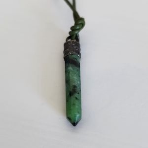 Green Crystal Pendant